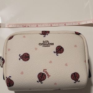 Coach Ladybug Small Cosmetic Case